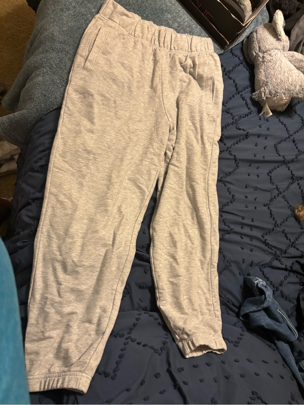 Gray Jogger Sweatpants - Cozy Everyday Bottoms